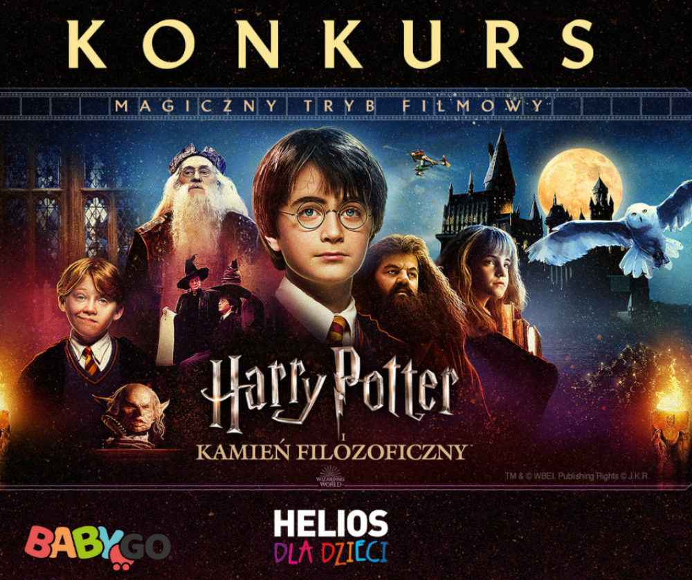 Konkurs Kina Helios z Harrym Potterem.